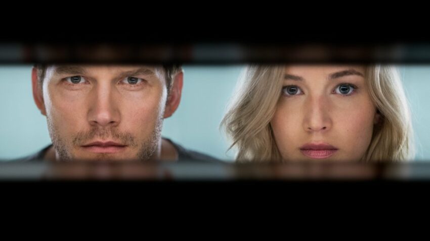 Photo du film Passengers avec Jennifer Lawrence et Chris Pratt