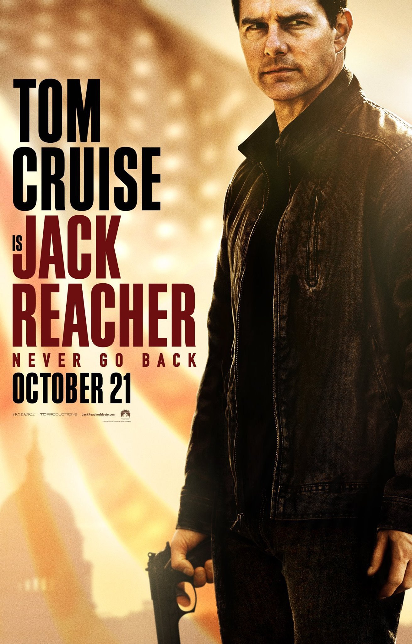 Poster de Jack Reacher: Never Go Back