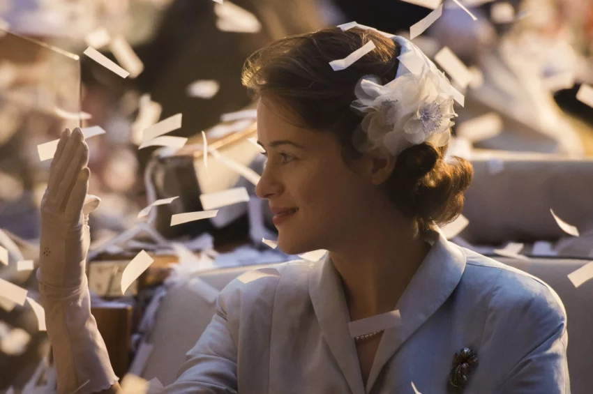 Photo de la saison 1 de The Crown avec Claire Foy