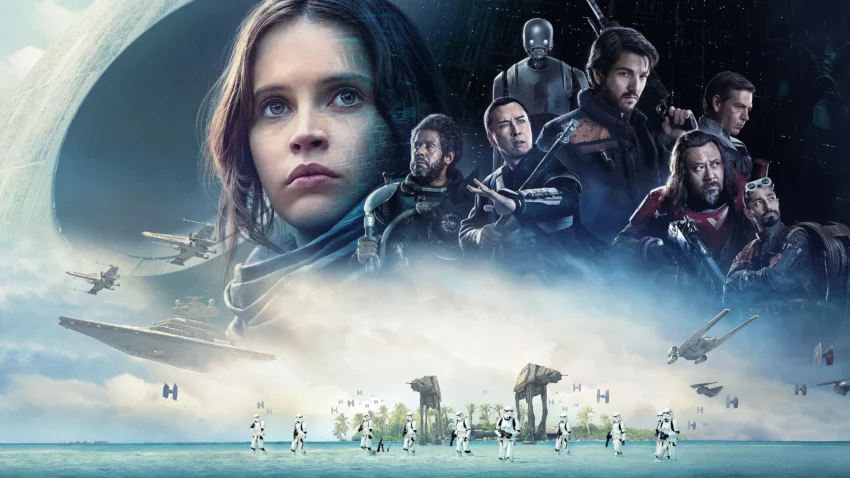 Bannière du film Rogue One : A Star Wars Story.