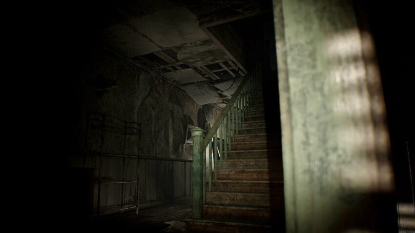 Image de l'exploration de la maison dans Resident Evil 7: Biohazard