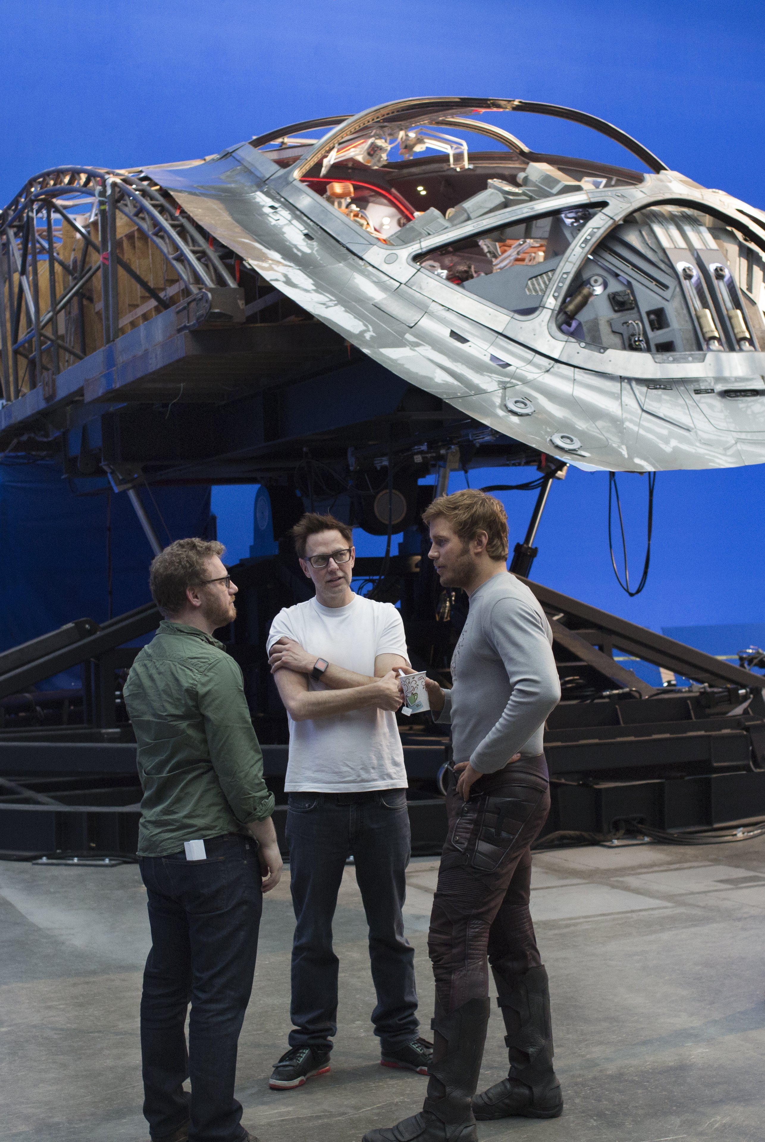 Photo : Les Gardiens De La Galaxie Vol. 2 (Tournage - James Gunn Et ...