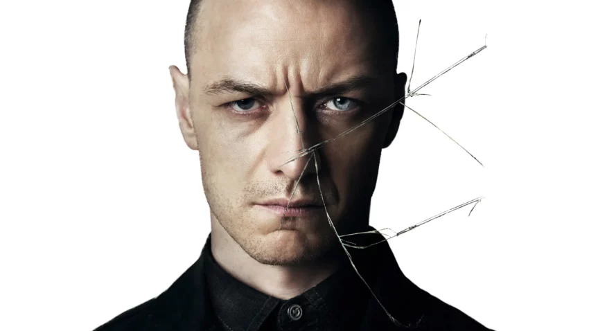 Bannière du film Split avec James McAvoy.