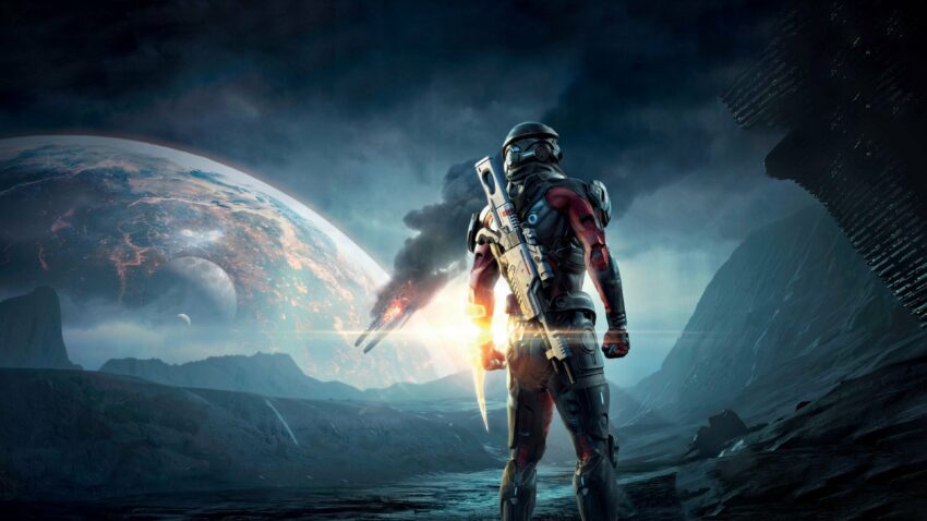Image du jeu vidéo Mass Effect Andromeda développé par BioWare et édité par Electronic Arts