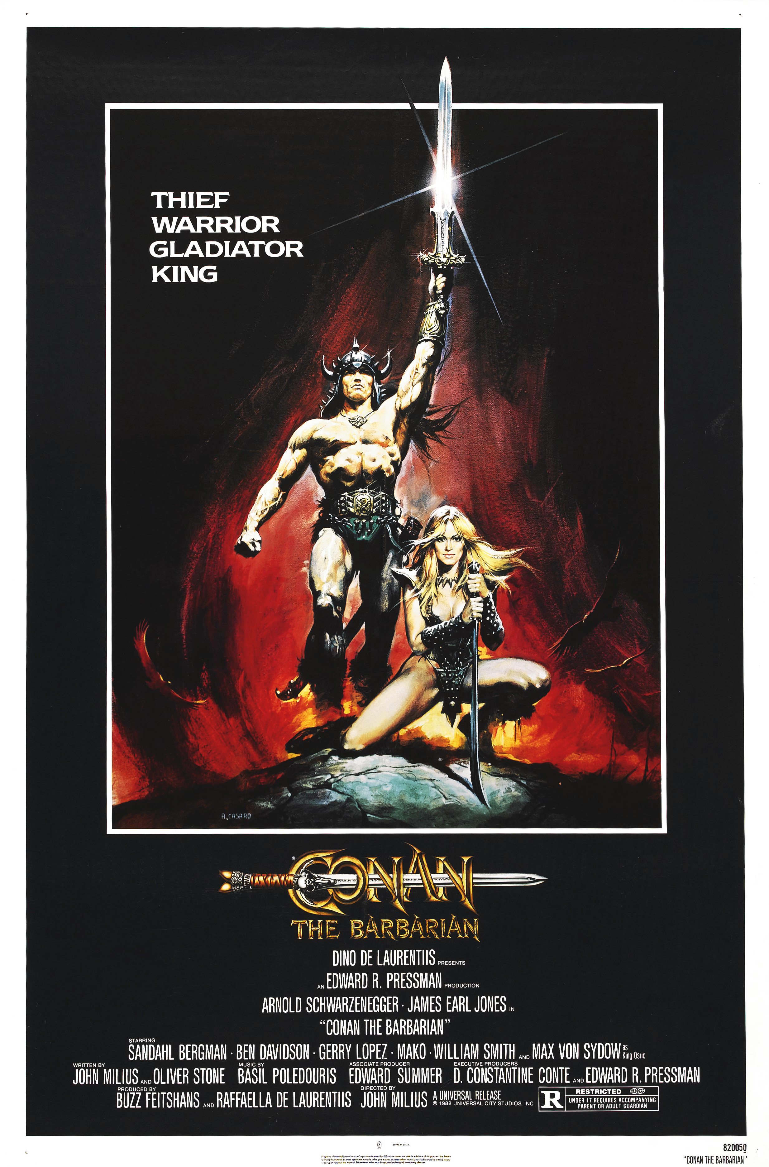 Poster : Conan the Barbarian (1982)