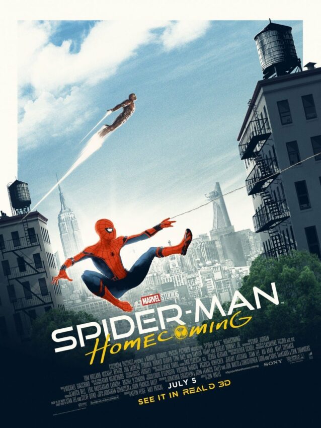 Poster du film Spider-Man: Homecoming par Matt Ferguson