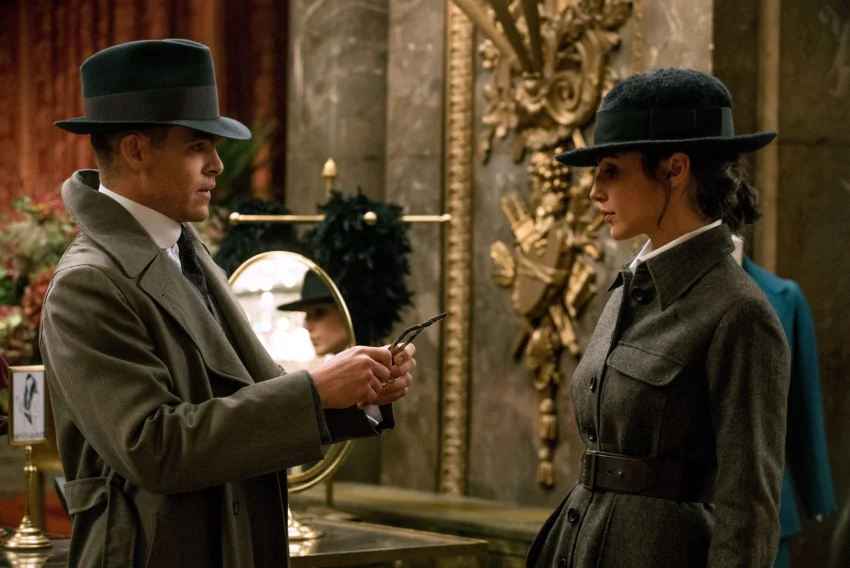 Photo du film Wonder Woman avec Chris Pine et Gal Gadot