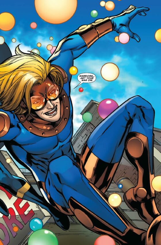 Image du personnage de Marvel Comics, Speedball
