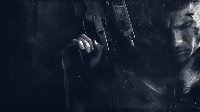 Photo stylée de la saison 1 de la série The Punisher.