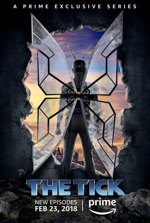 Poster teaser de la deuxième partie de la saison 1 de The Tick