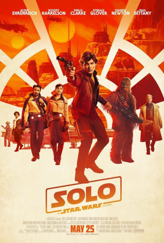 Poster officiel du film Solo: A Star Wars Story