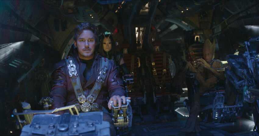 Photo du film Avengers: Infinity War avec les Gardiens de la Galaxie