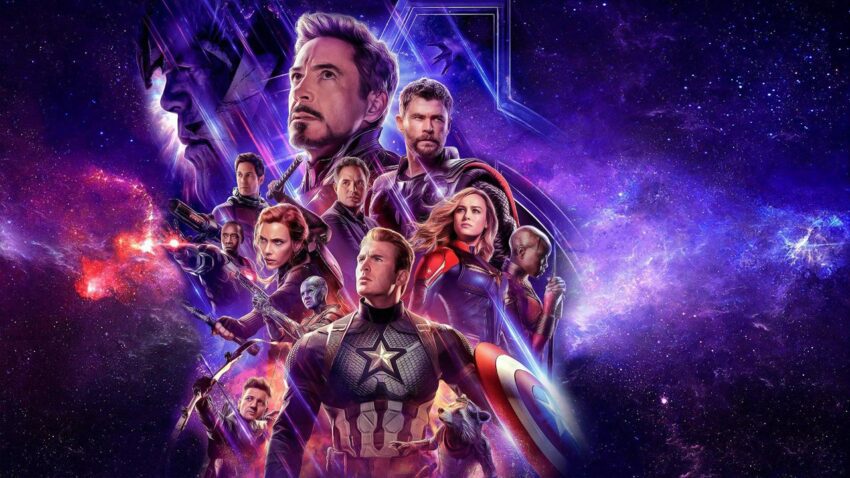 Bannière du film Avengers: Endgame réalisé par Anthony et Joe Russo