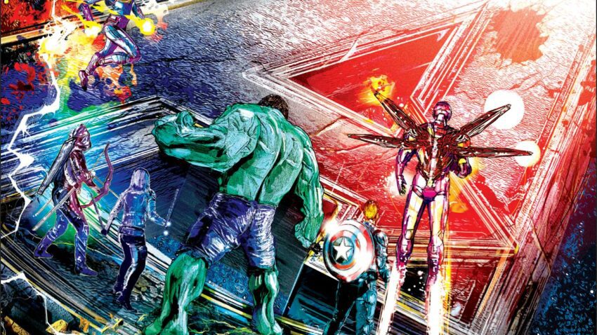 Poster du film Avengers: Endgame par Chris Malbon