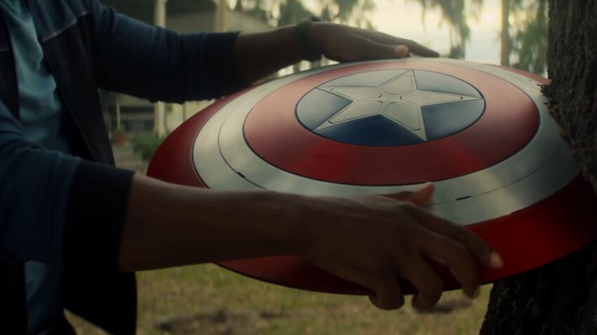 Photo de la série Marvel Studios, The Falcon and The Winter Soldier, avec Anthony "Falcon" Mackie