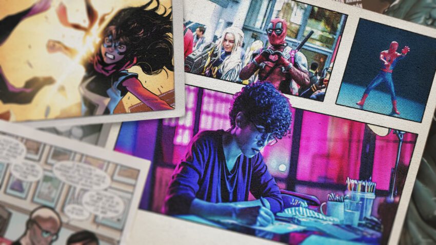Bannière de la série documentaire Disney+, Marvel 616