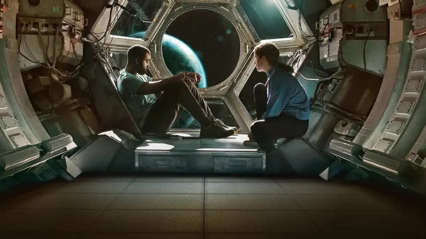 Bannière du film Le Passager nº4 réalisé par Joe Penna avec Shamier Anderson et Anna Kendrick.