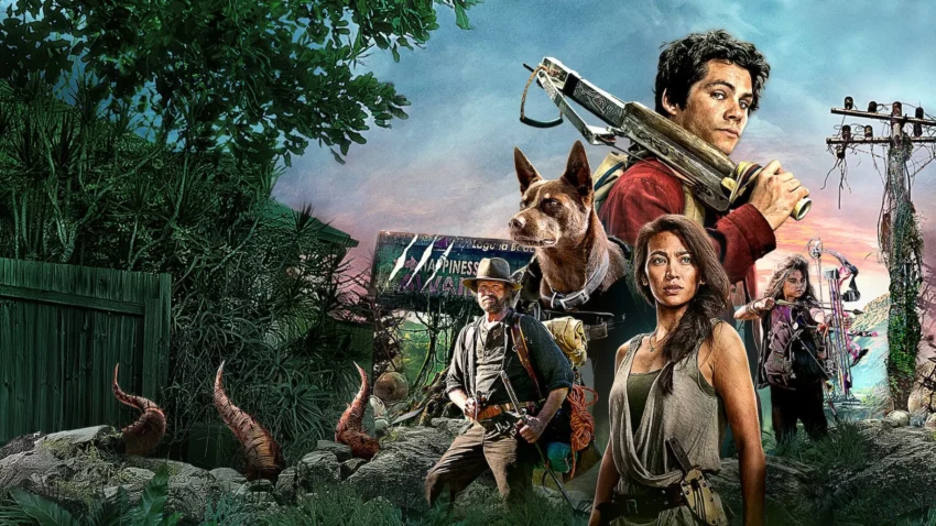 Bannière du film Love and Monsters réalisé par Michael Matthews avec Dylan O’Brien, Jessica Henwick, Michael Rooker et Ariana Greenblatt.