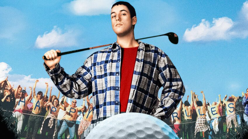 Bannière du film Happy Gilmore réalisé par Dennis Dugan avec Adam Sandler