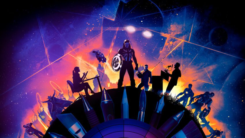 Bannière de l'épisode Le Making-of de What If…? de la série Marvel Studios : Rassemblement