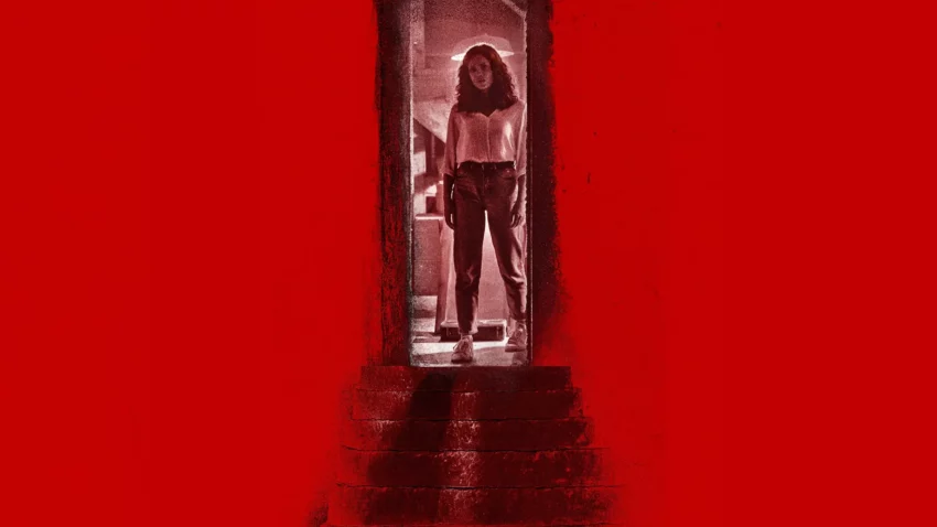 Bannière du film Barbare écrit et réalisé par Zach Cregger avec Georgina Campbell.