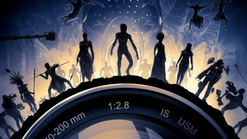 Bannière de Marvel Studios : Rassemblement : Le making of de Black Panther : Wakanda Forever.