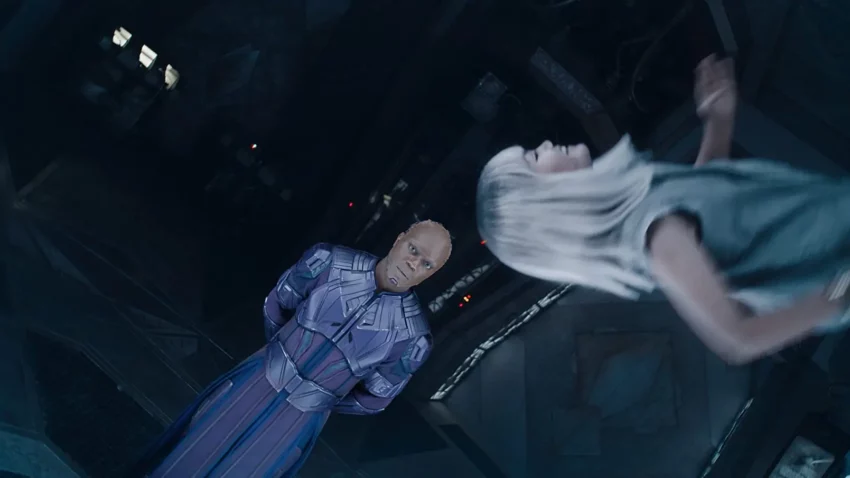 Photo du film Les Gardiens de la Galaxie 3 avec Chukwudi Iwuji et Kai Zen.