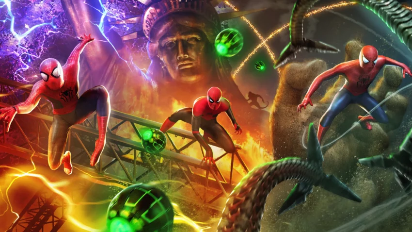 Concept Art du film Spider-Man : No Way Home.