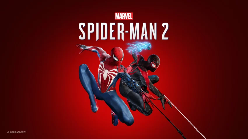 Bannière du jeu vidéo Marvel’s Spider-Man 2.