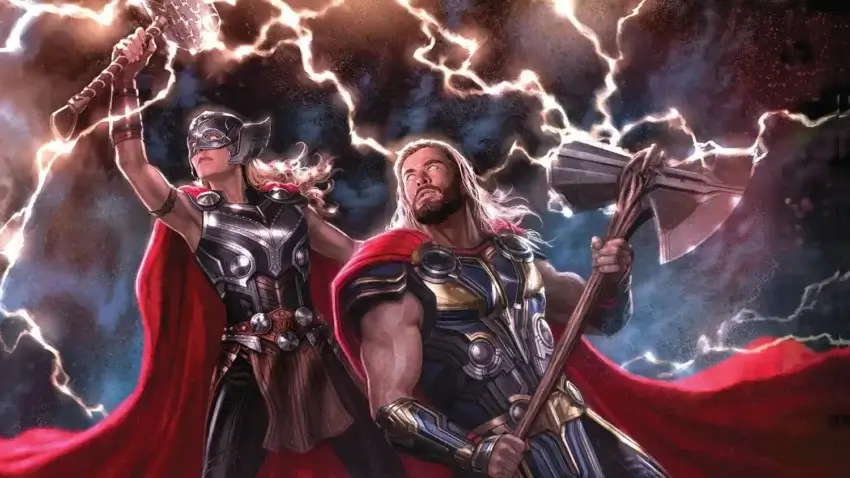 Bannière du livre The Art of Thor: Love and Thunder