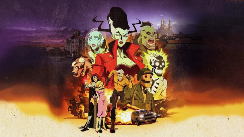 Bannière de la saison 1 de la série DC, Creature Commandos.