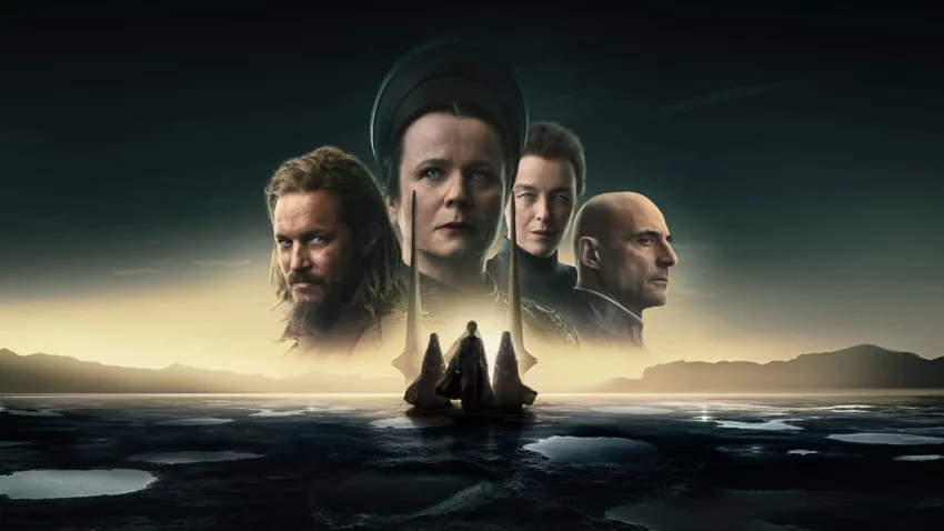 Bannière de la saison 1 de la série Dune : Prophecy.