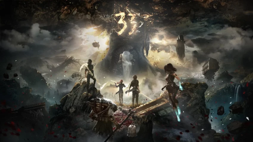 Bannière du jeu vidéo Clair Obscur : Expedition 33 développé par Sandfall Interactive.
