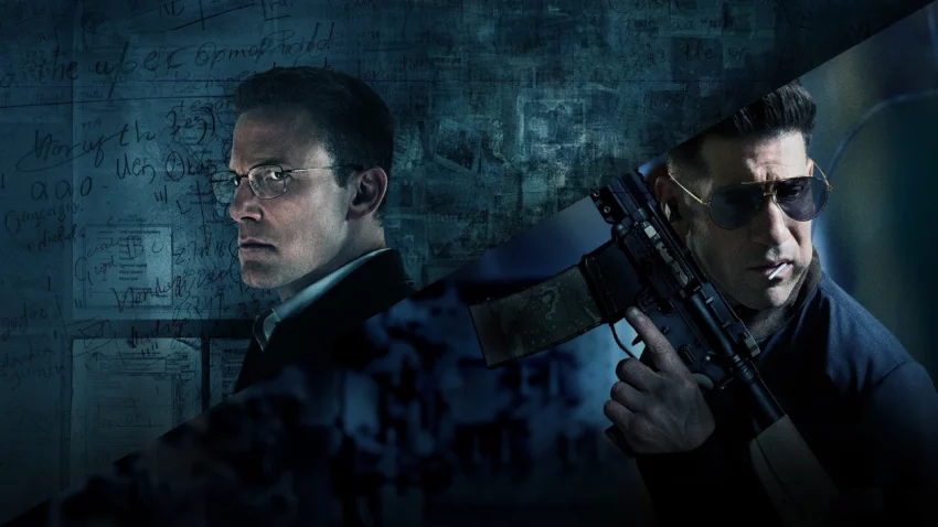 Bannière du film Mr Wolff 2 avec Ben Affleck et Jon Bernthal.