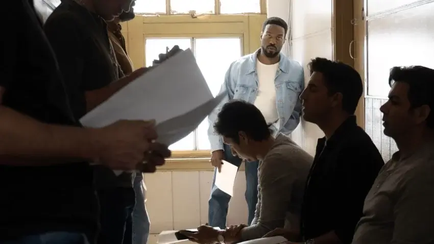 Bannière de la série MCU, Wonder Man avec Yahya Abdul-Mateen II.