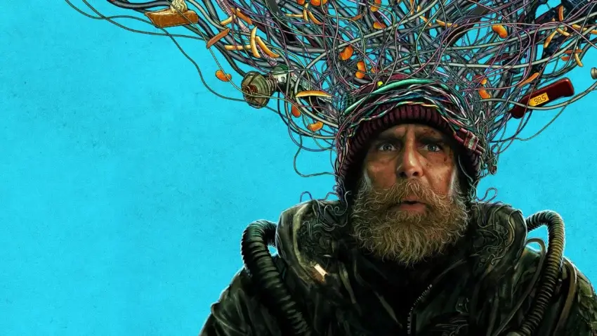 Bannière du film Good Luck, Have Fun, Don’t Die (2026) avec Sam Rockwell.