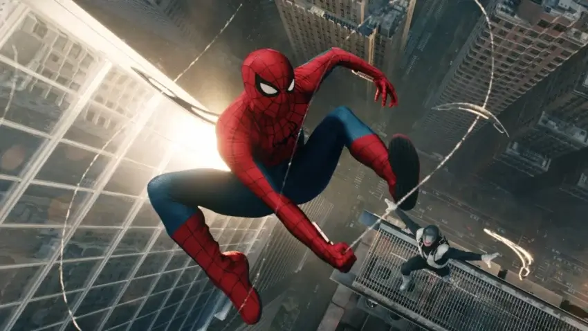 Photo du film MCU Spider-Man : Brand New Day (2026) avec Tom Holland.