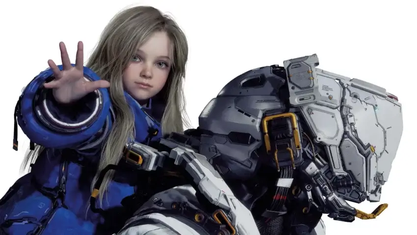 Bannière du jeu vidéo Pragmata (2026) développé et édité par Capcom.
