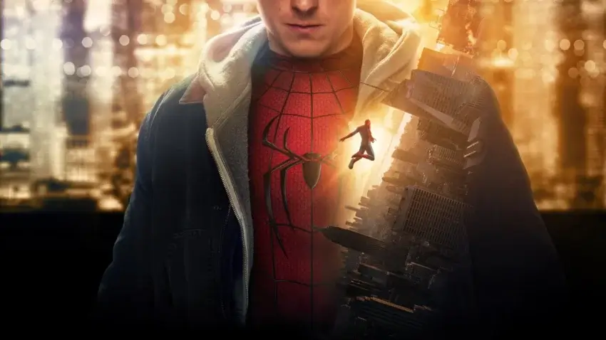 Bannière officielle du film MCU Spider-Man : Brand New Day (2026) avec Tom Holland.