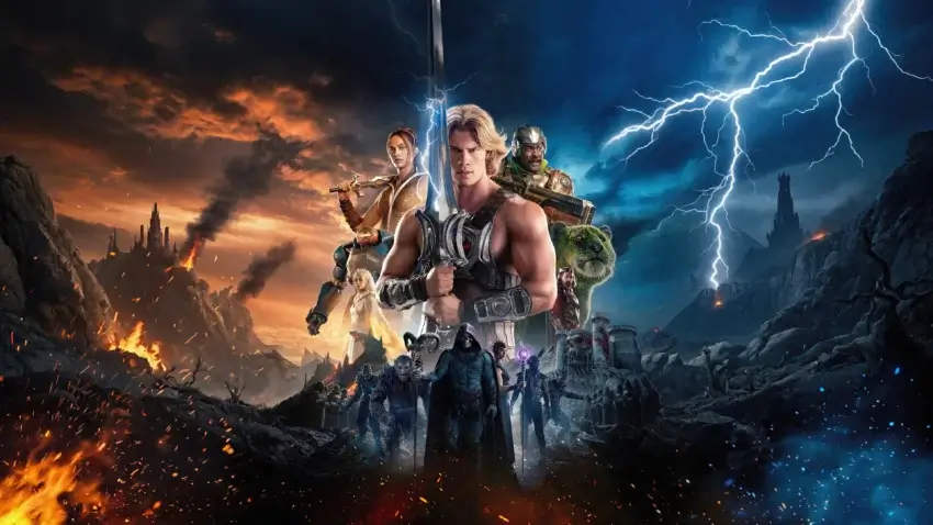 Bannière du film Les Maîtres de l’univers (2026) réalisé par Travis Knight.