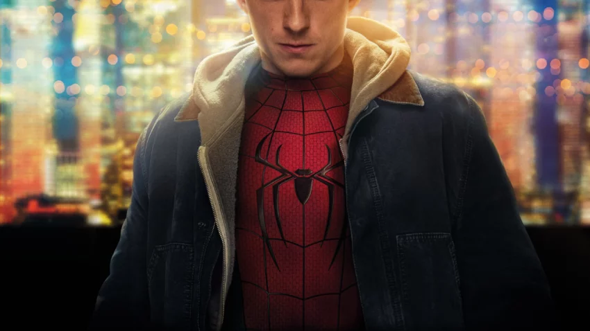 Bannière officielle pour le film MCU Spider-Man : Brand New Day (2026) avec Tom Holland.