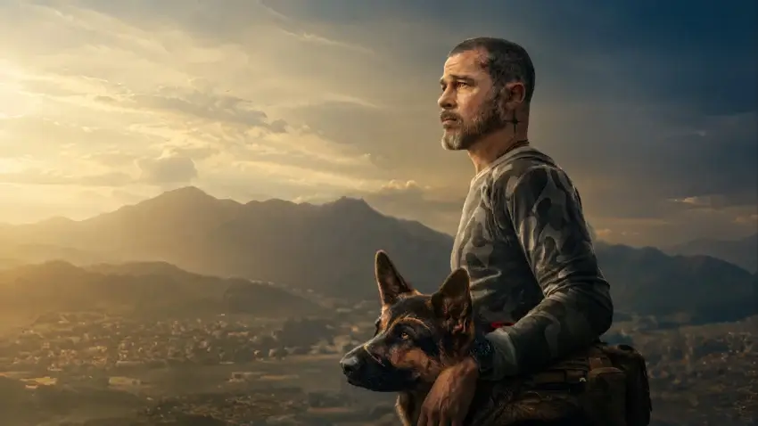 Bannière du film Heart of the Beast (2026) avec Brad Pitt.